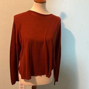 Eileen Fisher mock neck top